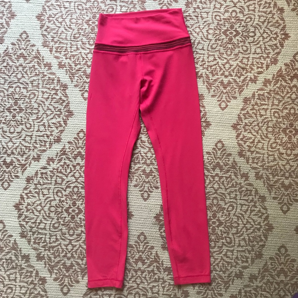 Lululemon Align pants size 4 Boom Juice color